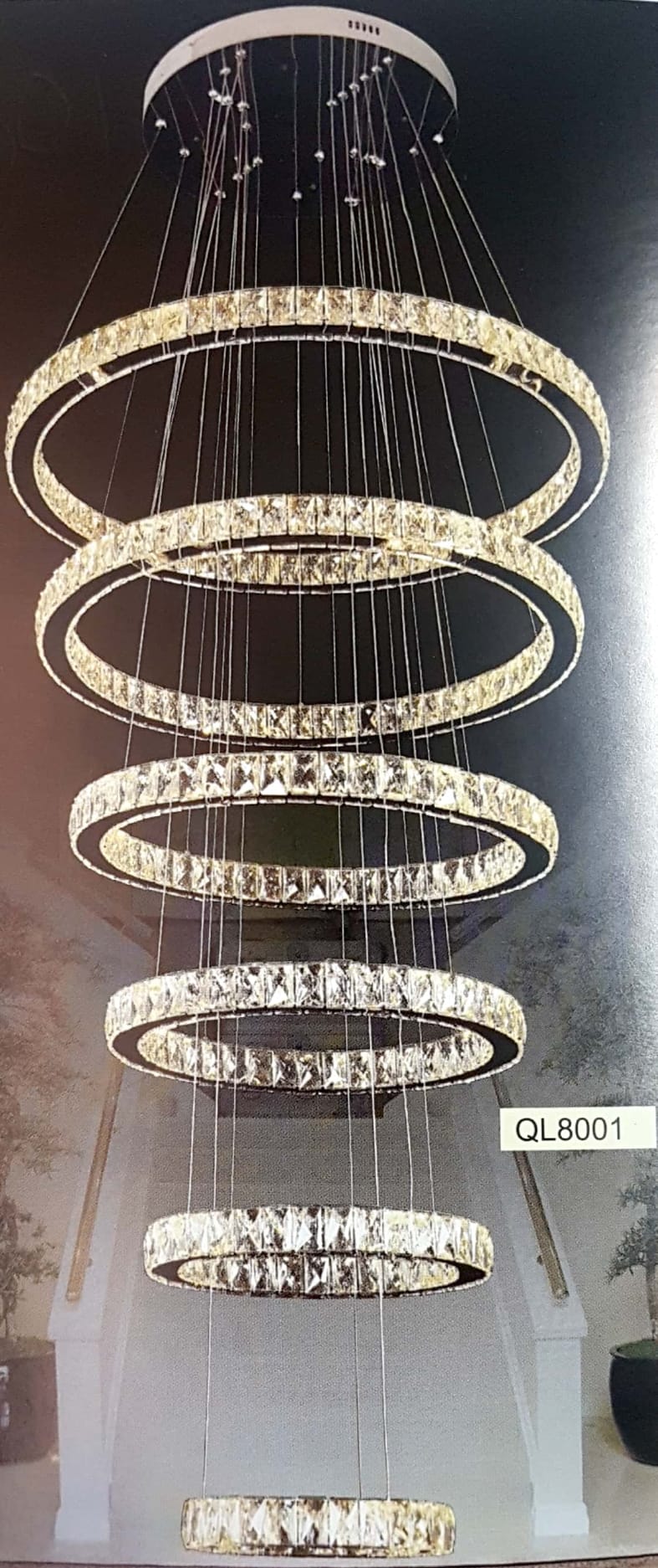 Crystal In and Out Five Ring
