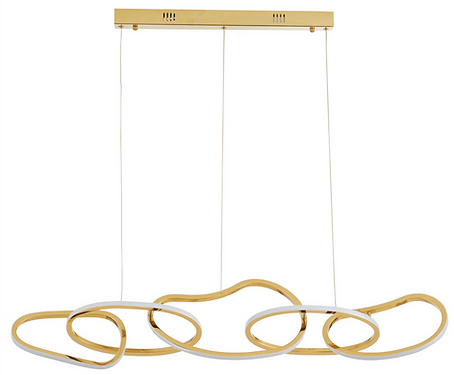 Long Ripple Pendant