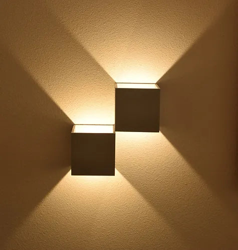 Square Up-Down Wall Light