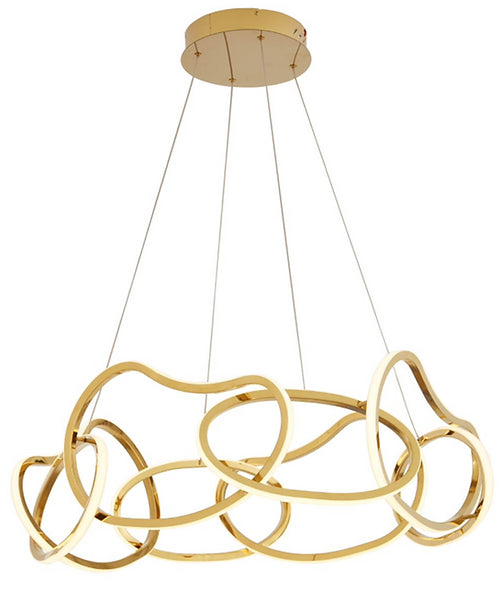 Round Ripple Pendant