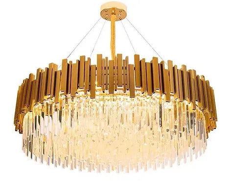 Gold Geometric Pendant