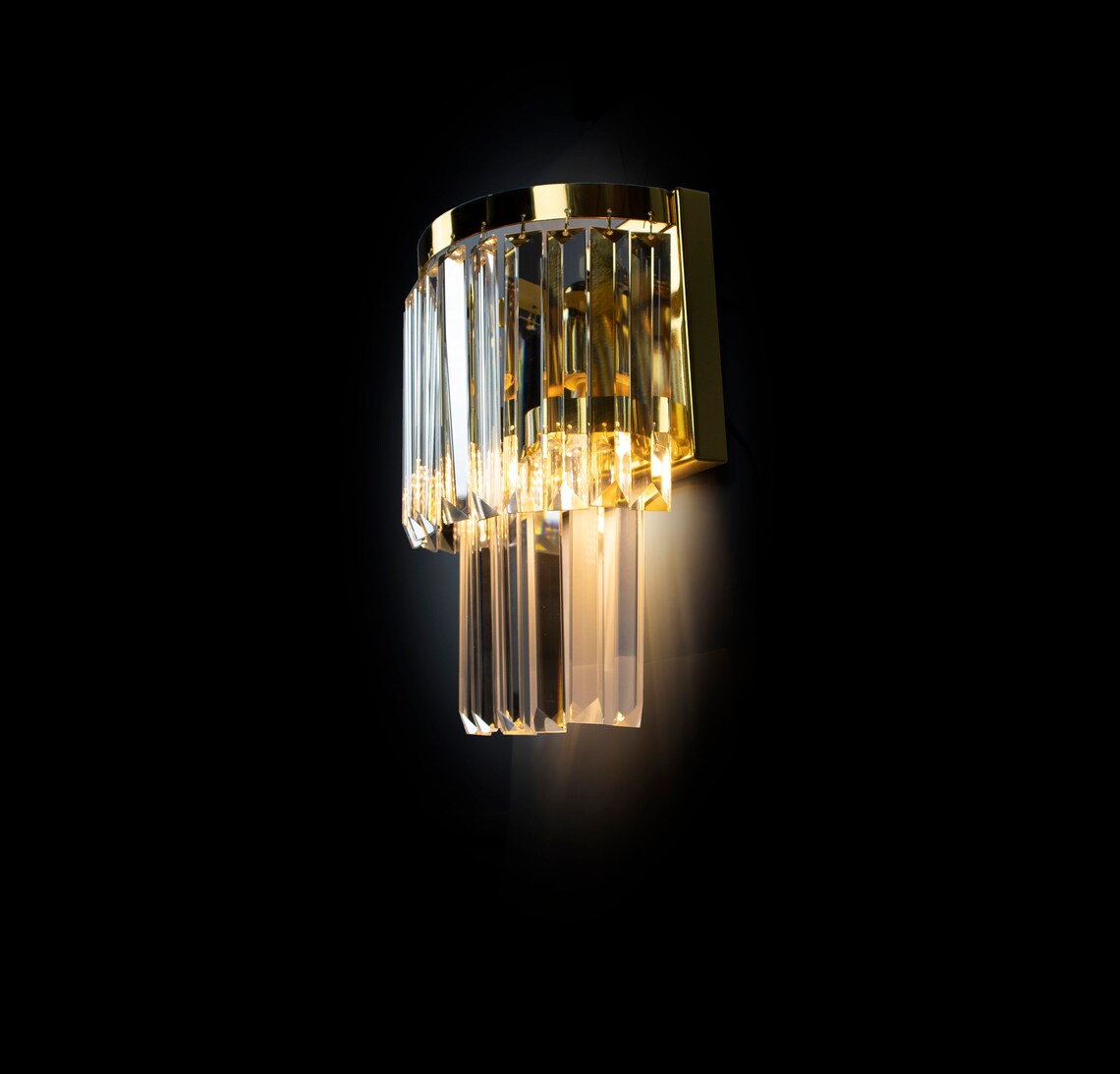Golden  wall light