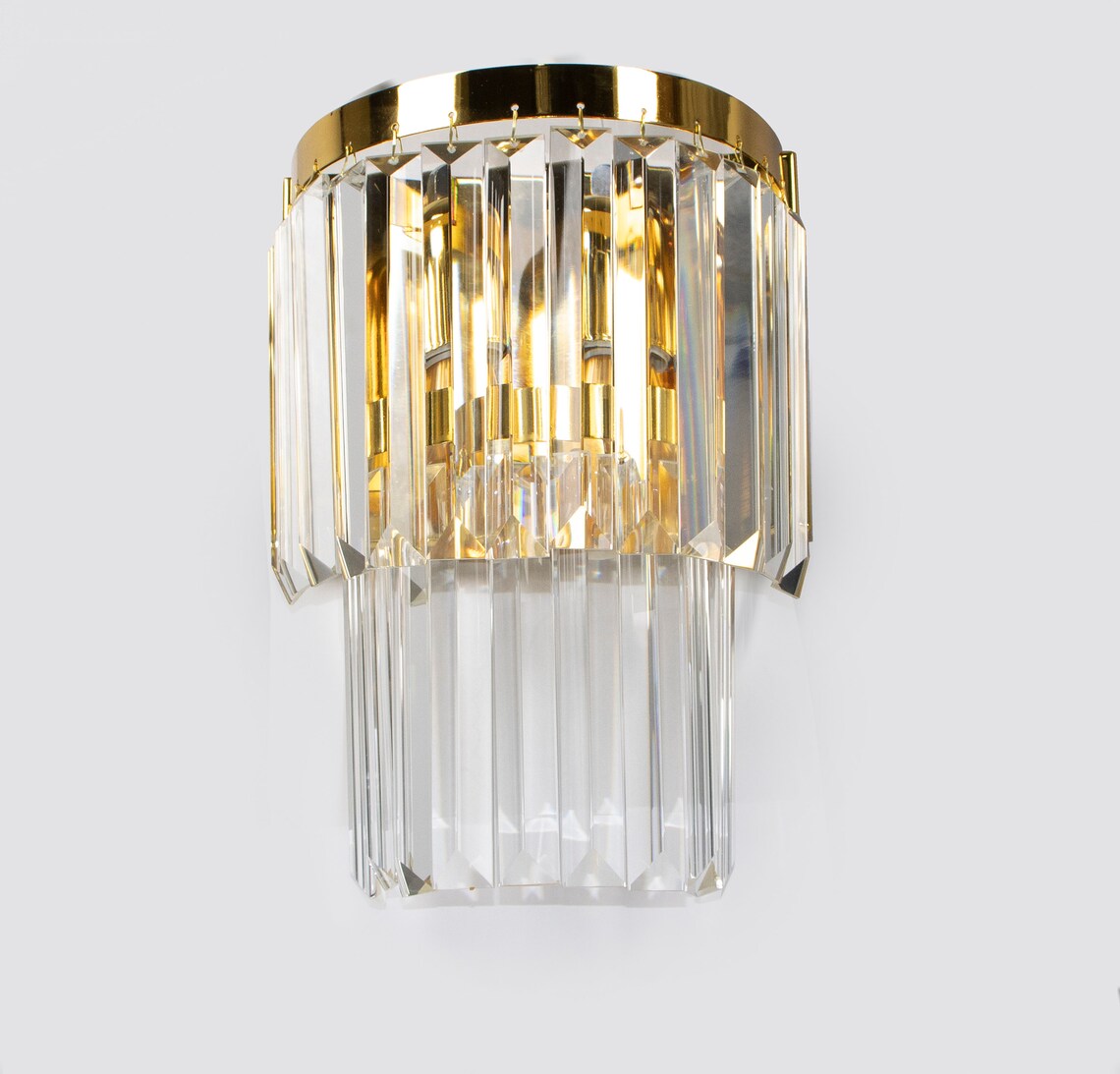 Golden  wall light