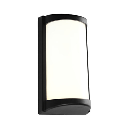 Logan Black Exterior Wall Light
