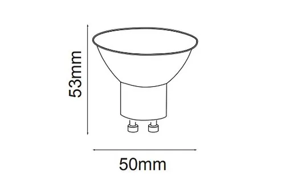 3A 8W GU10 240V LED LAMP COB