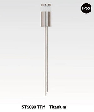 PERSPEX GLASS GARDEN SPIKE LIGHT MR16