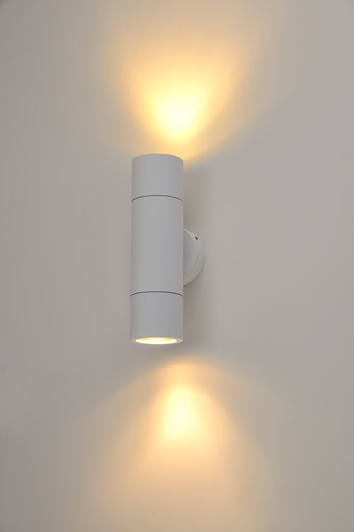 NATHASA 2 ROUND UP/DOWN WALL PILLAR LIGHT (2122W)