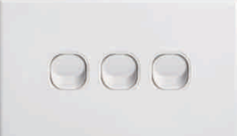 16amp Two Way Switch White (one to six gangs)