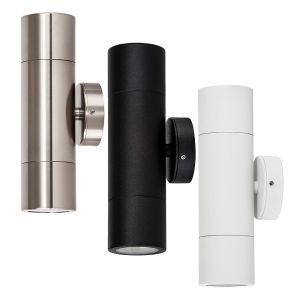 NATHASA 2 ROUND UP/DOWN WALL PILLAR LIGHT (2122W)