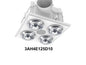 4 HEAT BATHROOM HEATER WITH 10W DOWNLIGHT 4000K (ALTAIR 6)