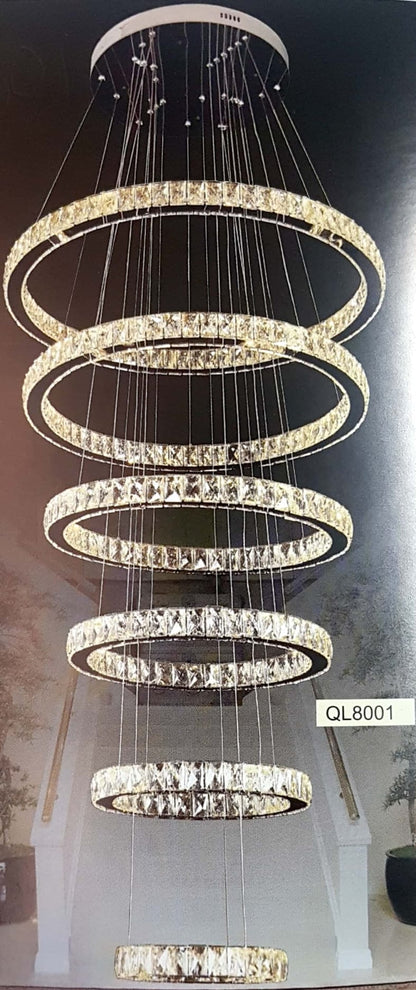 Crystal In and Out Five Ring
