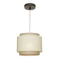 Bern 1lt Small Pendant Beige