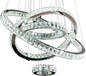 Four Rings Crystals Pendant Light