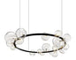 Round Clumped Bulb Pendant