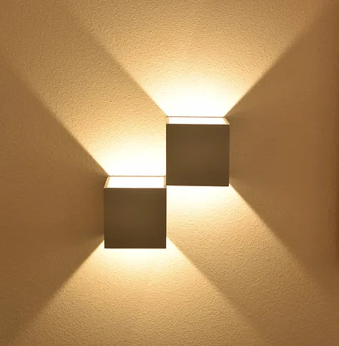 Square Up-Down Wall Light