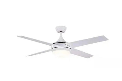 CEILING FAN WITH LIGHT WHITE