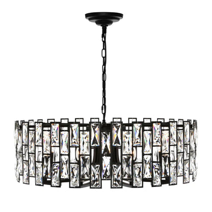 Round Crystal Mosaic Pendants